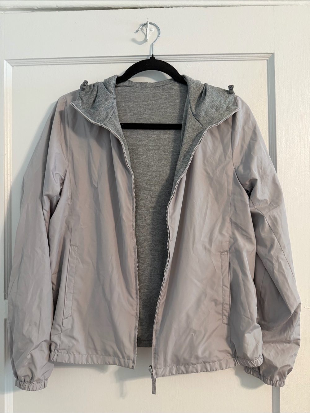 Uniqlo Light Gray Reversible Jacket